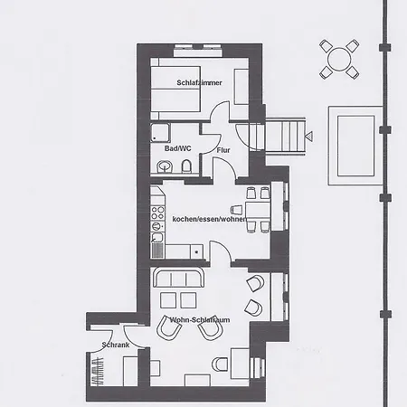 Haniel Oskar Appartement *